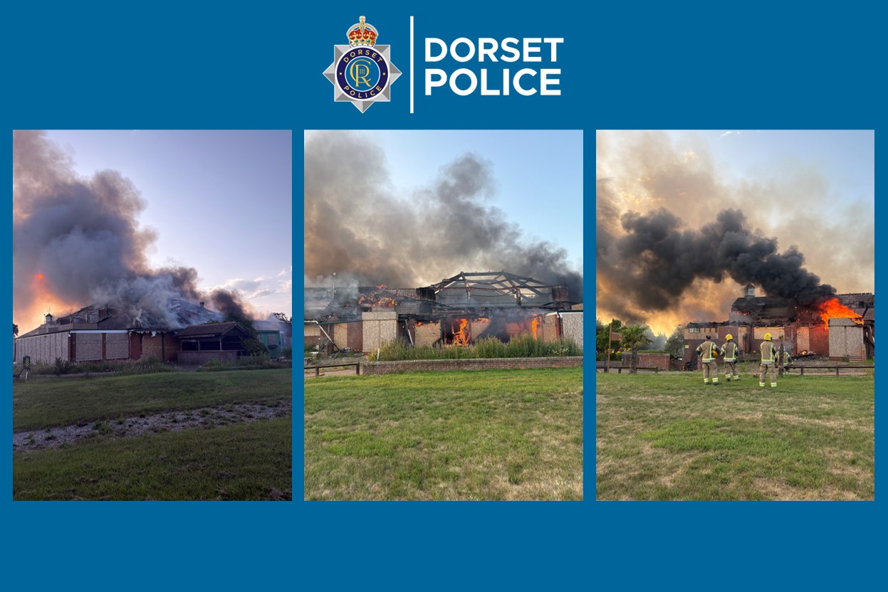 Arson, golf club, Longham MONTAGE.jpg