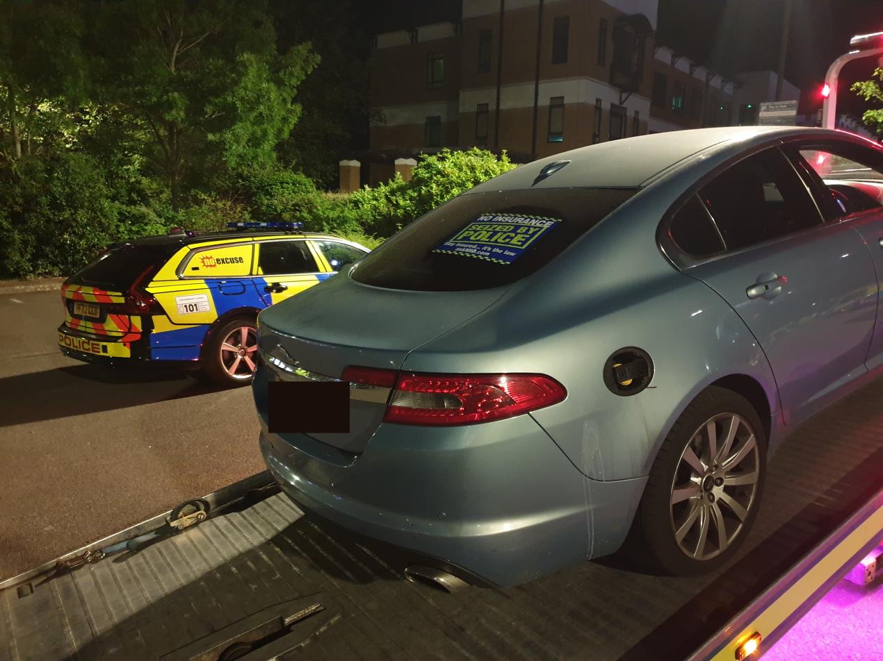 Vehicle stop, Bournemouth, 15 June 2023.jpg